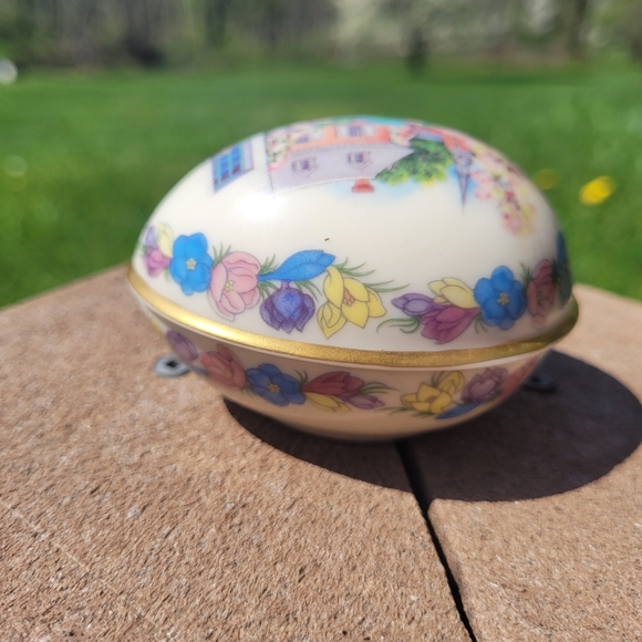 Lenox Easter 1987 Egg Box - Picture 2 of 6